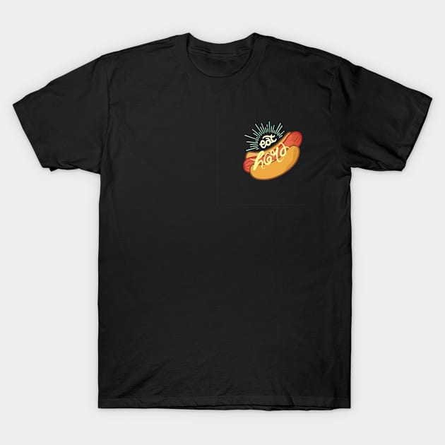 Eat hard, Diet later T-Shirt by prisa_suryawan